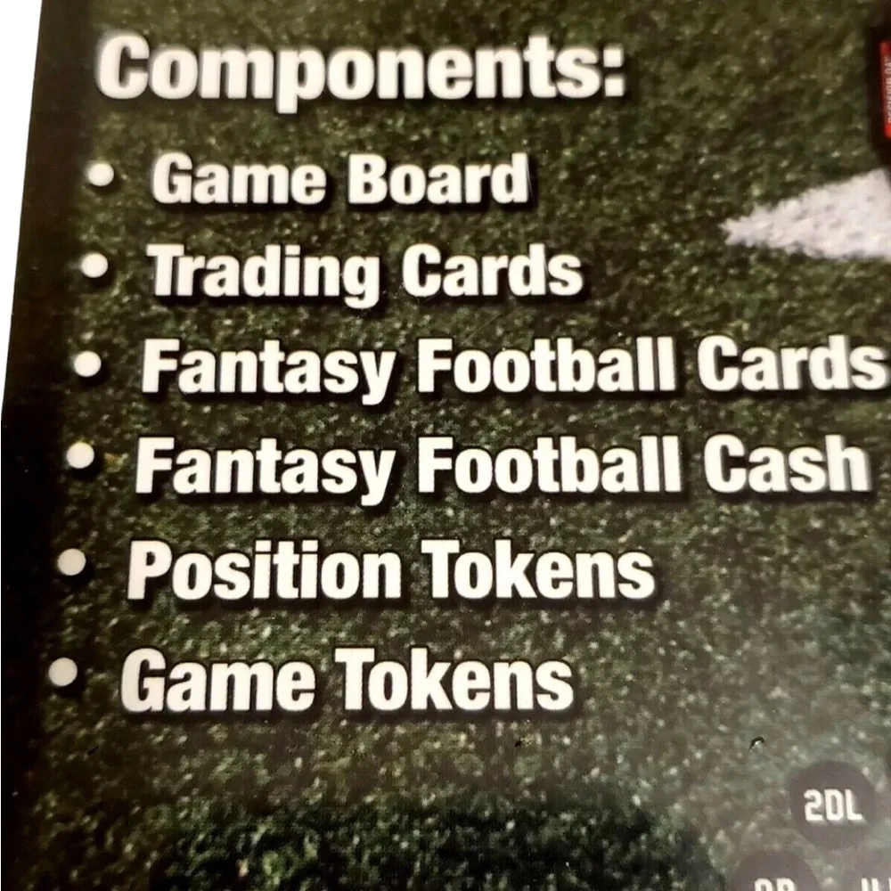 Sunday Night NFL‎ Decision Day Fantasy Football League Board Game Trading Cards